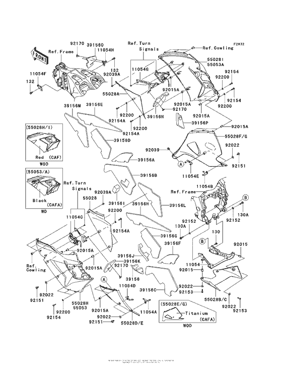 Cowling Lowers (Caf/cafa)