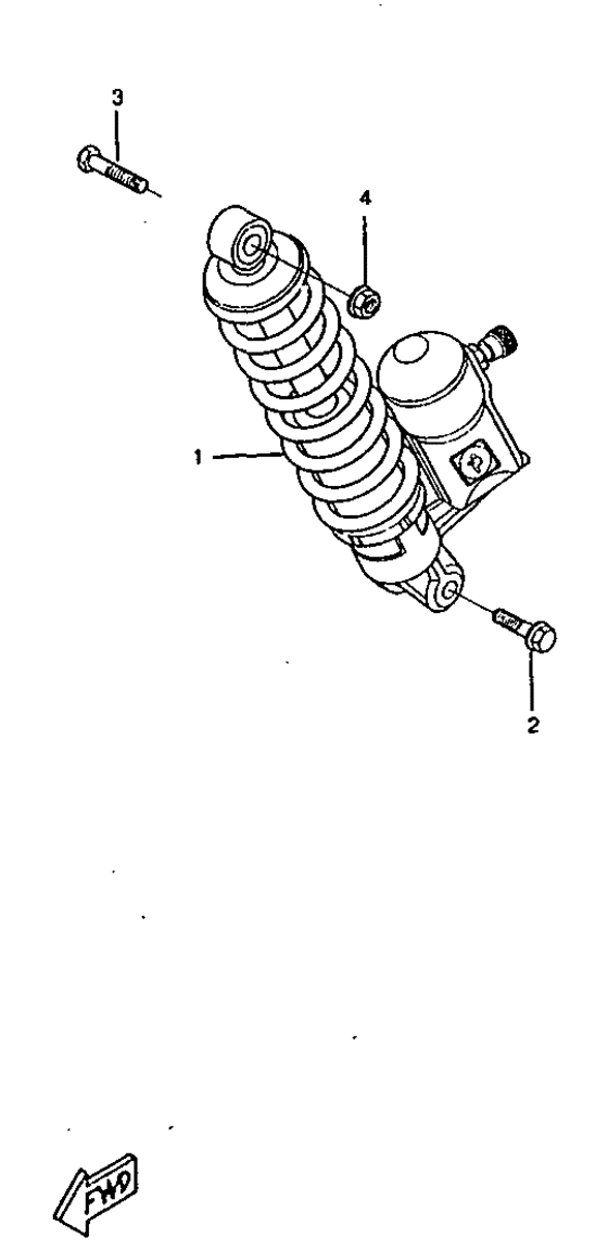 CW50RSX Задняя подвеска