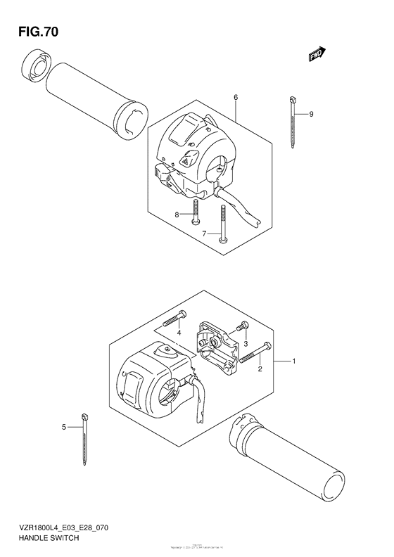 Handle Switch (Vzr1800Zl4 E28)