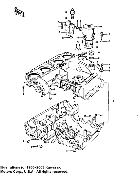 Crankcase/breather cover