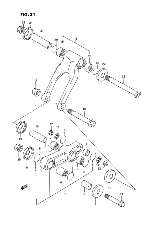 Cushion lever