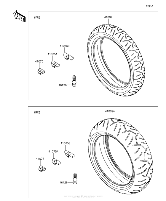 ZX636 Покрышки