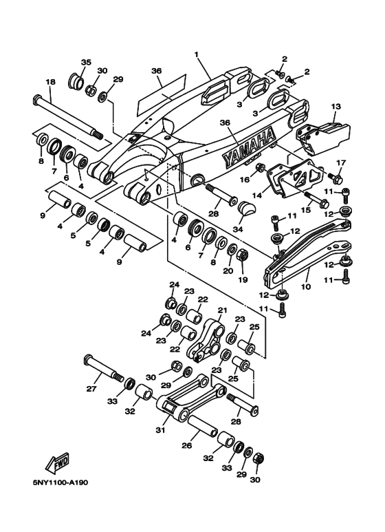  Задний рычаг и подвеска