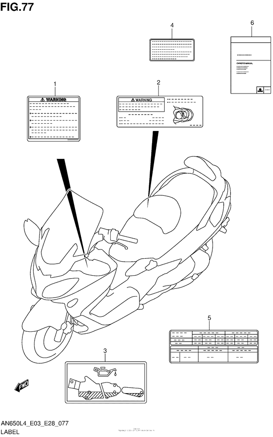 Label (An650L4 E03)