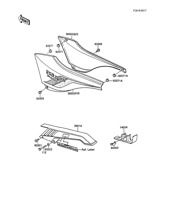 Side covers/chain cover(1/2)