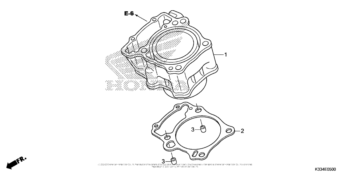 CBR300R (ABS) Цилиндры
