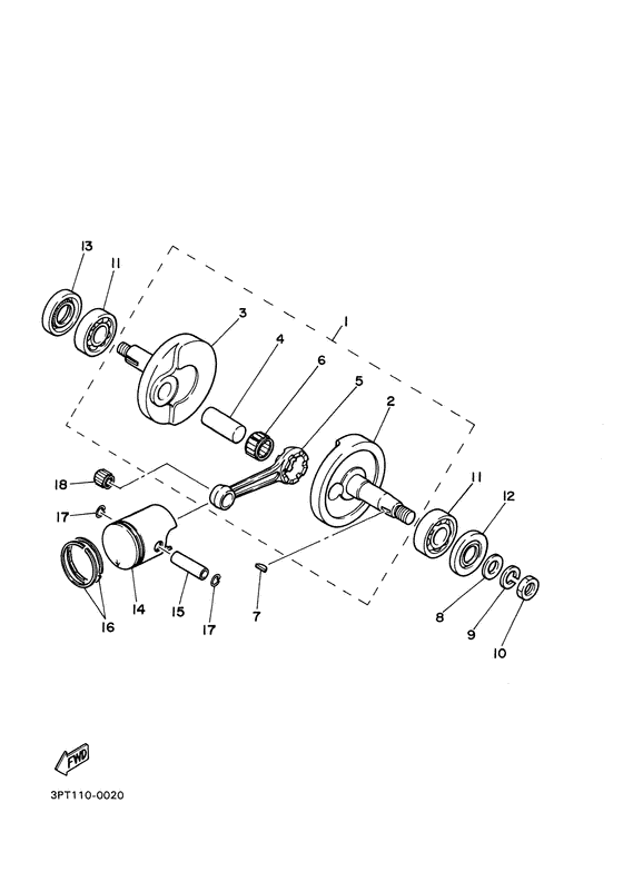Crankshaft & piston
