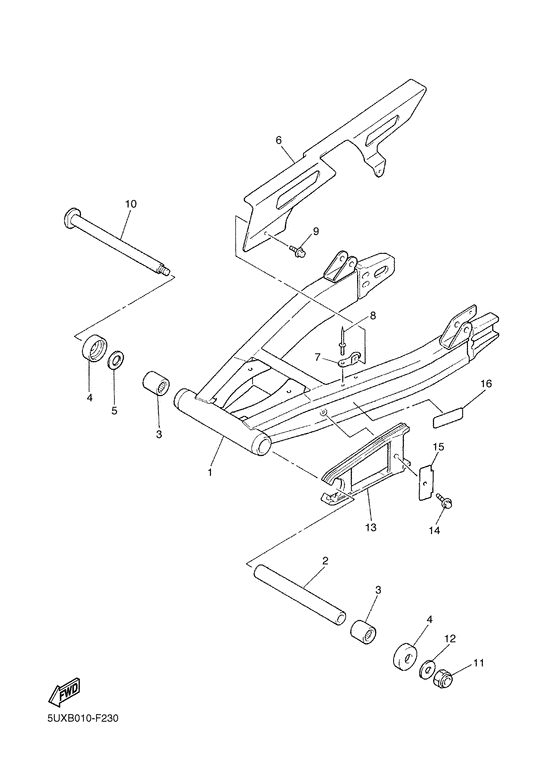 Rear arm & suspension