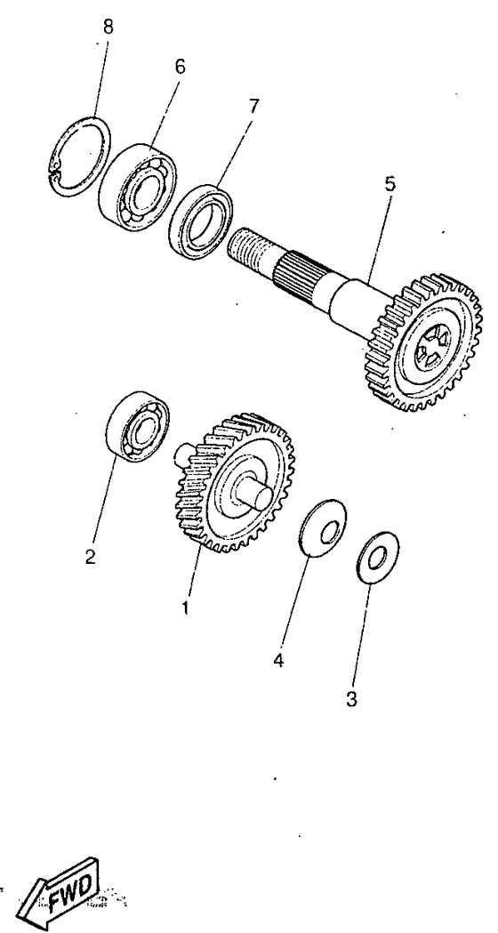 YQ50 Трансмиссия