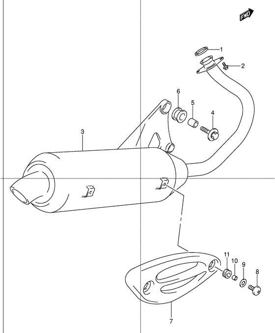 Muffler comp