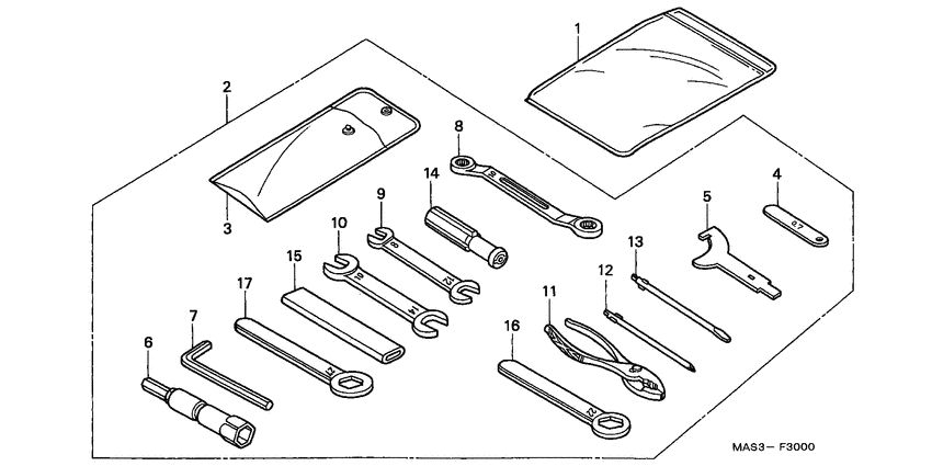 CBR900RR Инструмент