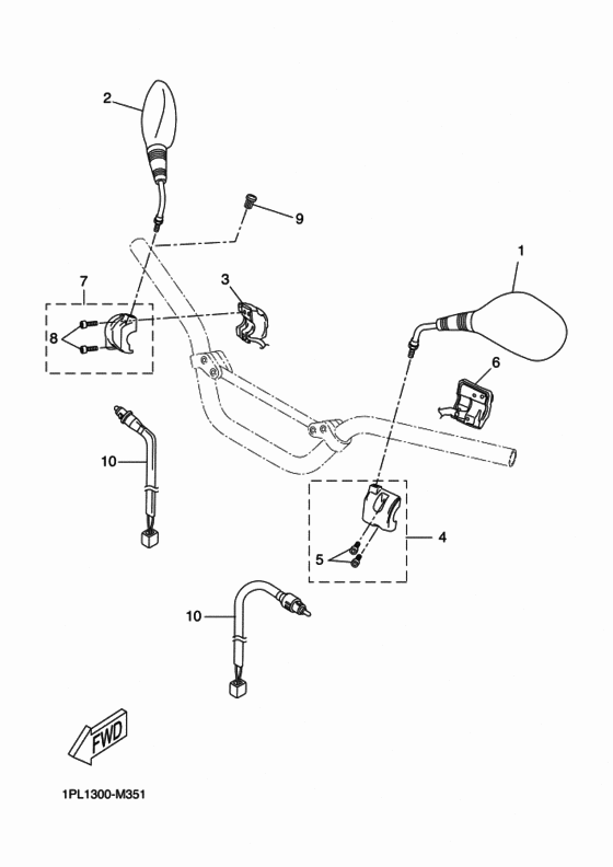 Handle switch & lever