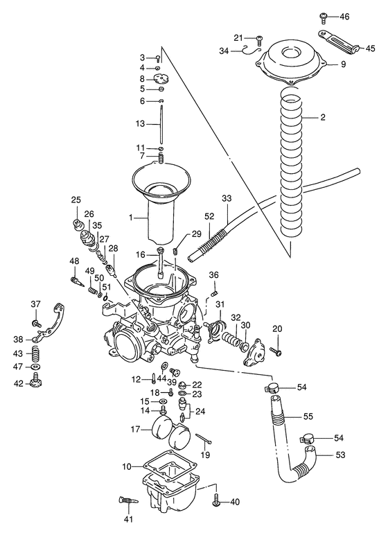 Carburetor assy