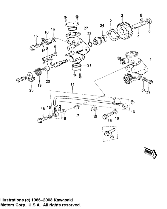 KM100 Маслонасос