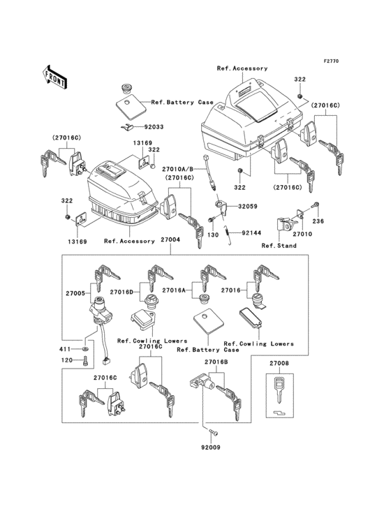 ZG1200 Замок зажикания