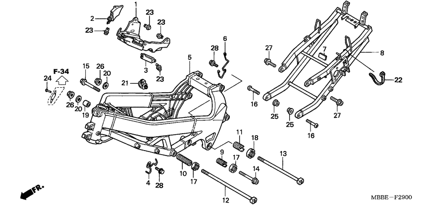 Frame body