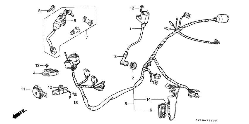 Harness wire