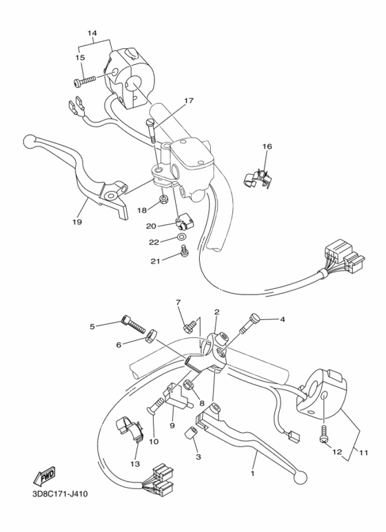 Handle switch & lever