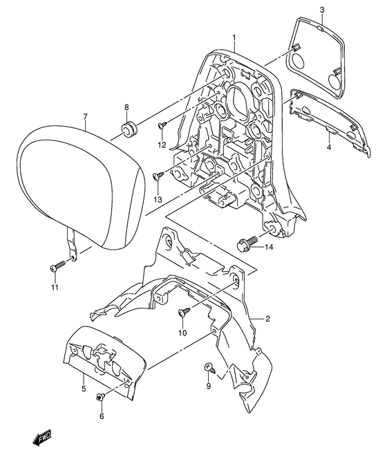 AN400 Ручка пассажира