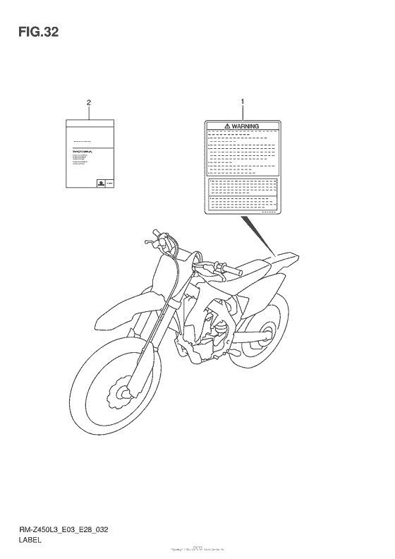 Label (Rm-Z450L3 E03)