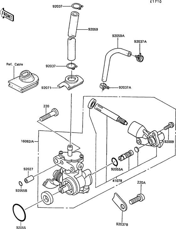 Oil pump(ar50-c7/c8)