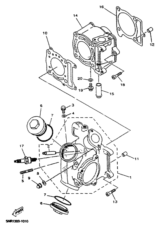 YP150D Цилиндры