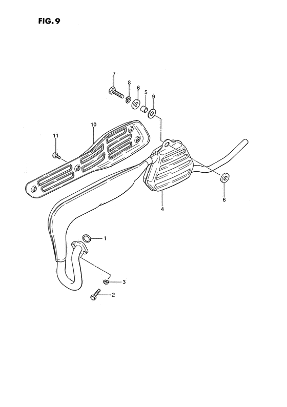 Muffler comp