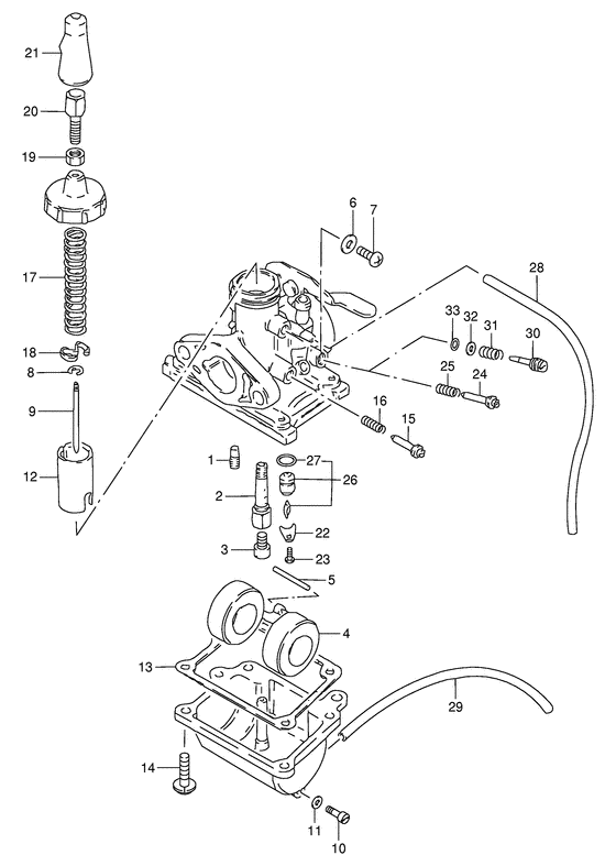Carburetor assy