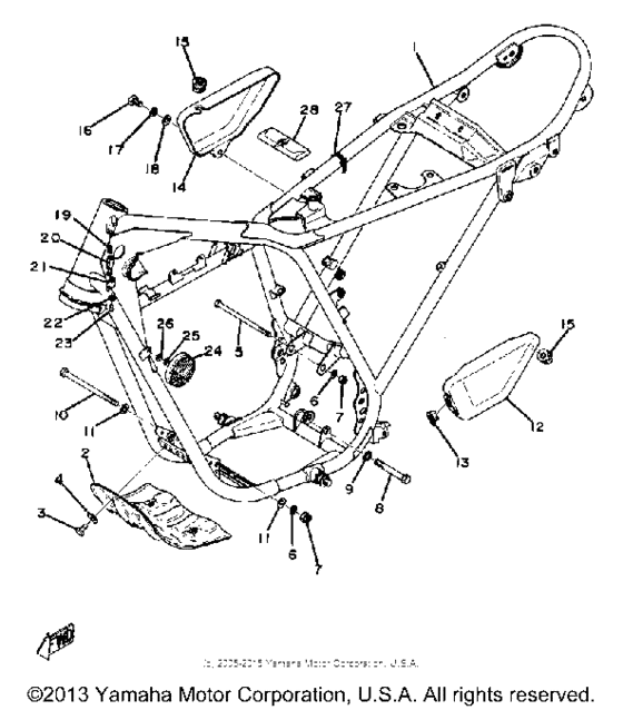 Frame side cover