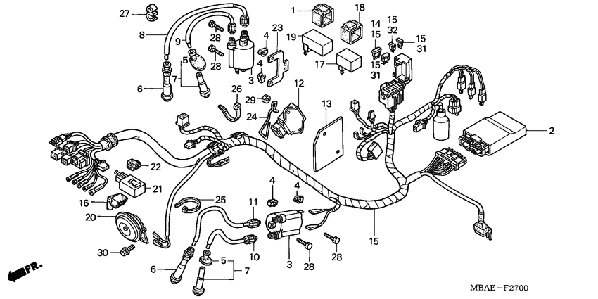 Harness wire