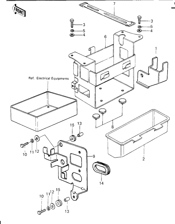 Battery case/tool case