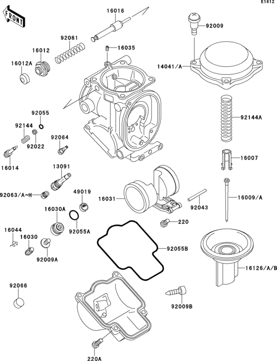 Carburetor parts(1/2)