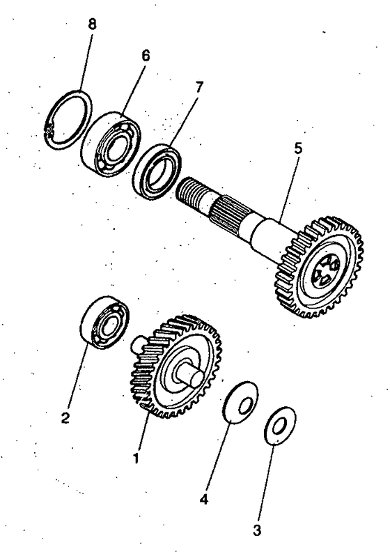 YH50 Трансмиссия