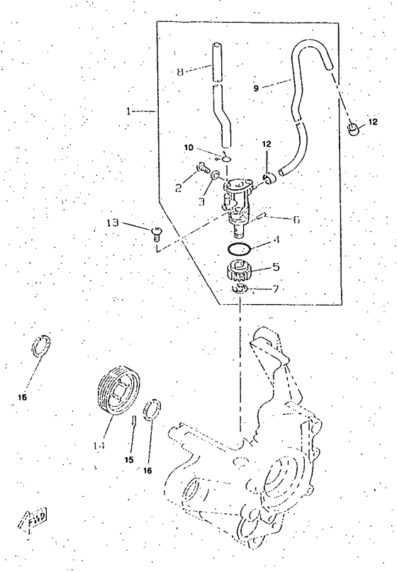 CW50RSP Масляный насос