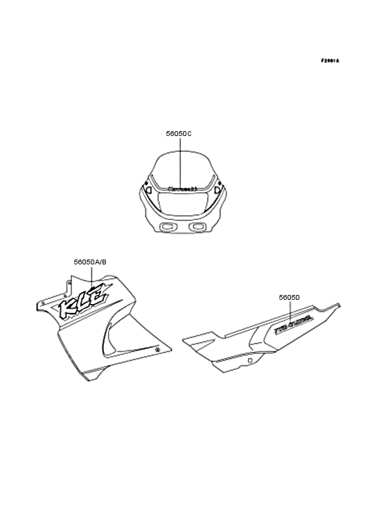 KLE400 Наклейки