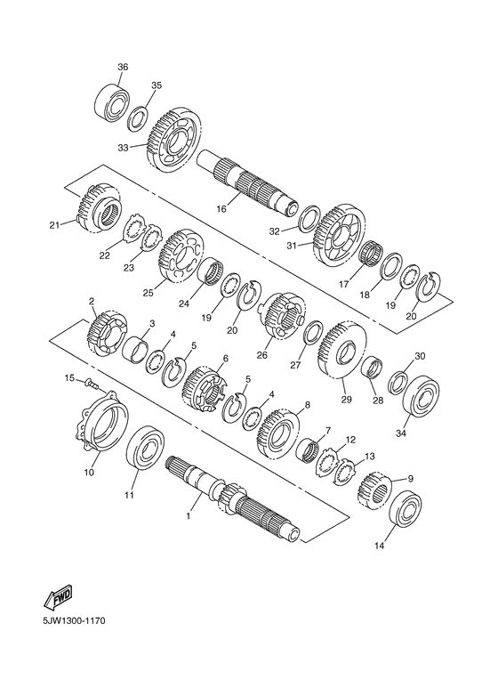 FJR1300 Трансмиссия
