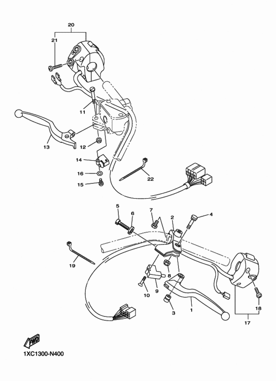 Handle switch & lever