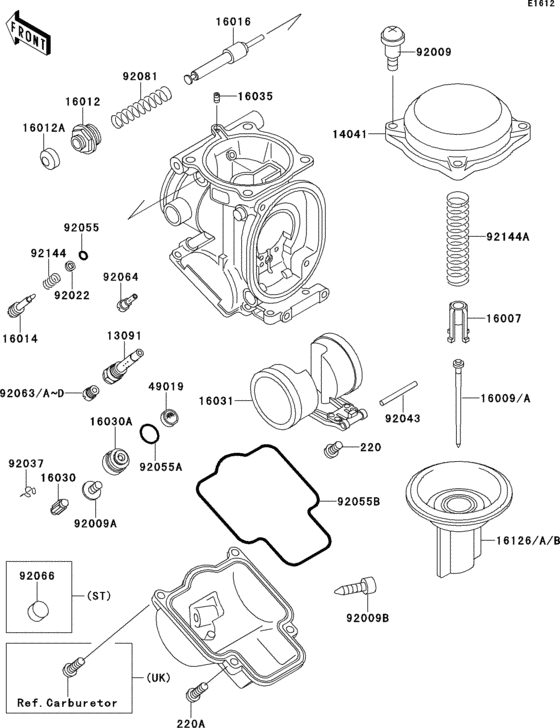 Carburetor parts(1/2)