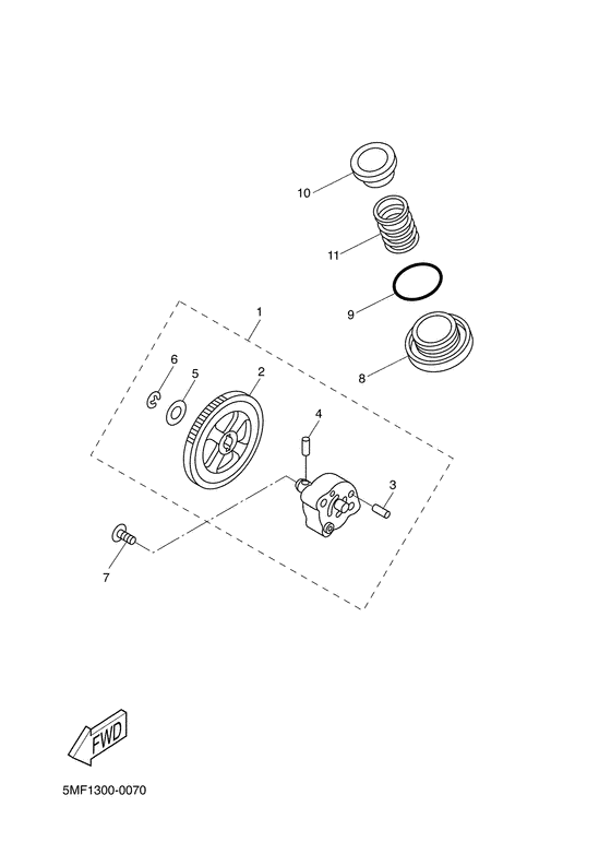 XN150 Масляный насос