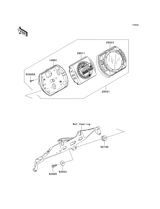 ZX1000 Приборы