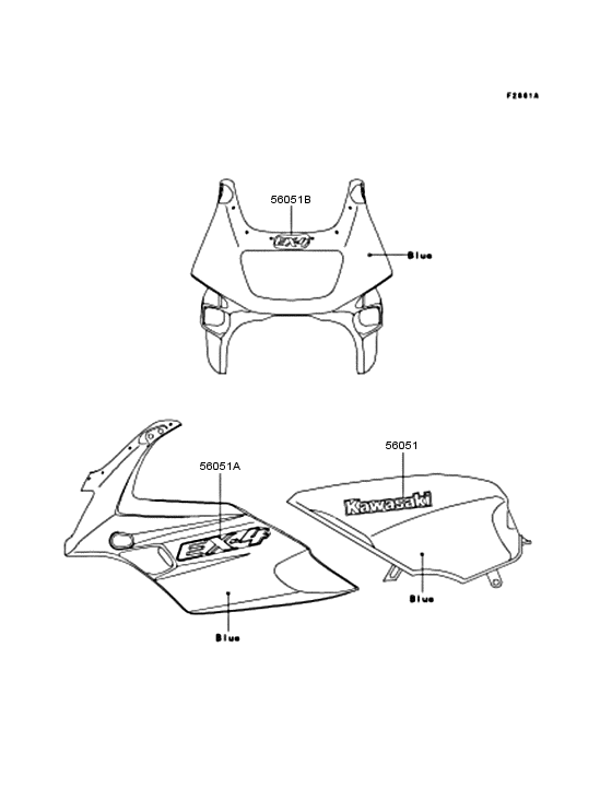 EX400 Наклейки