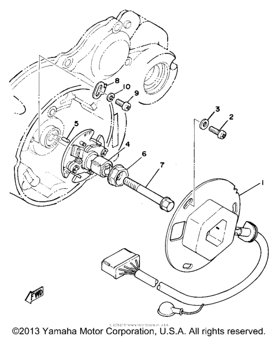 XS750E Pulser - governor