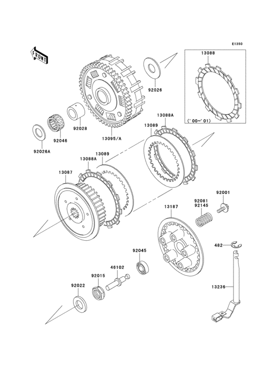 VN800 Сцепление