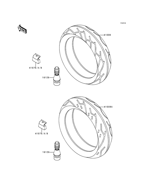 ZX600 Покрышки