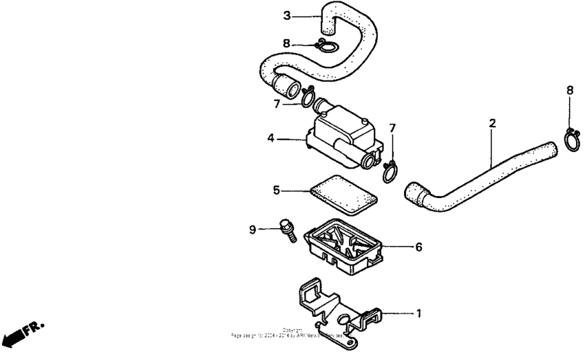 VT750C Фильтр картерных газов