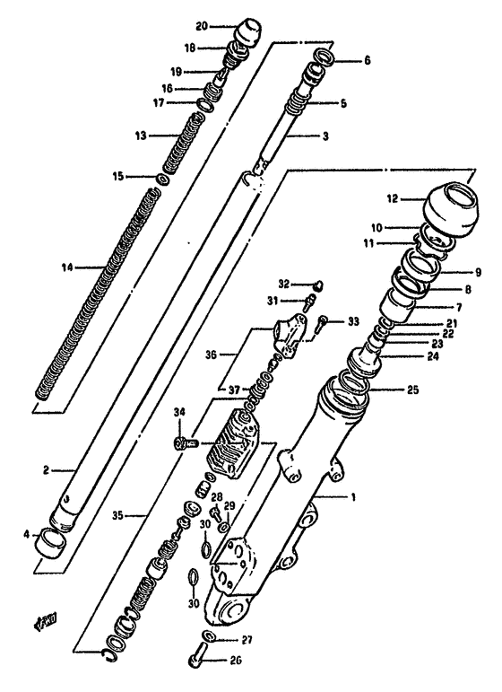 Front right damper