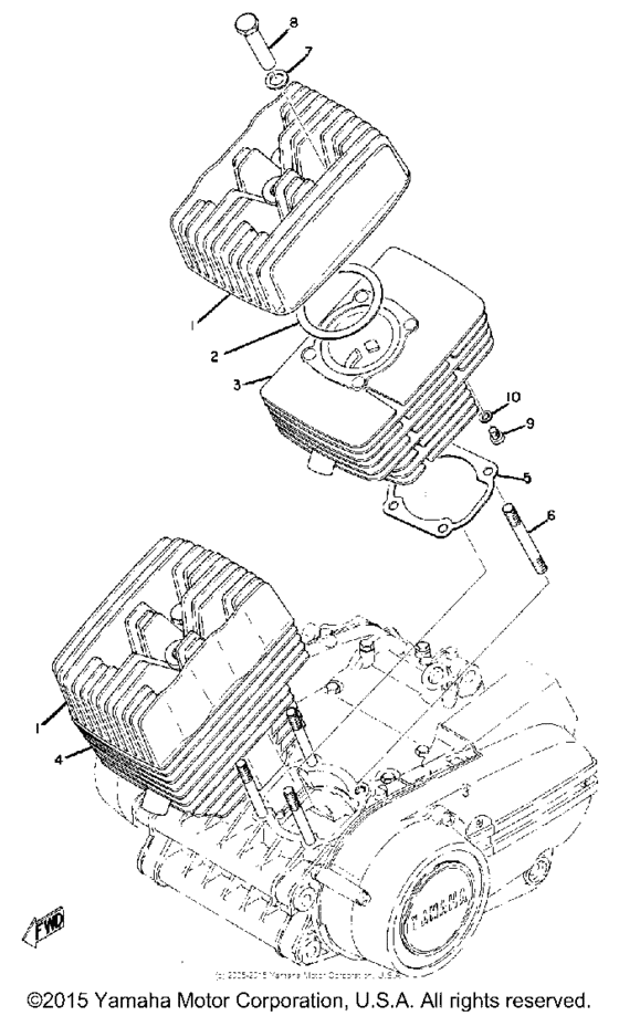 Cylinder head - cylinder