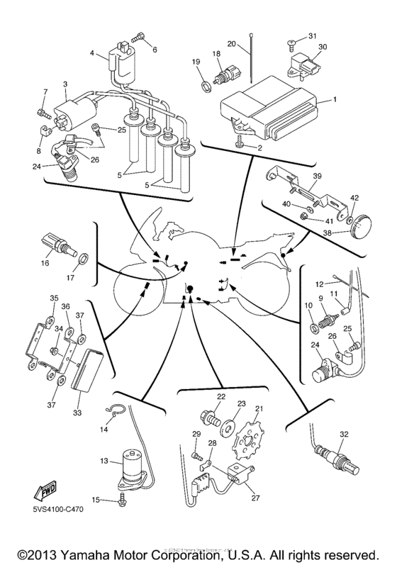 FJR1300AS Электрика