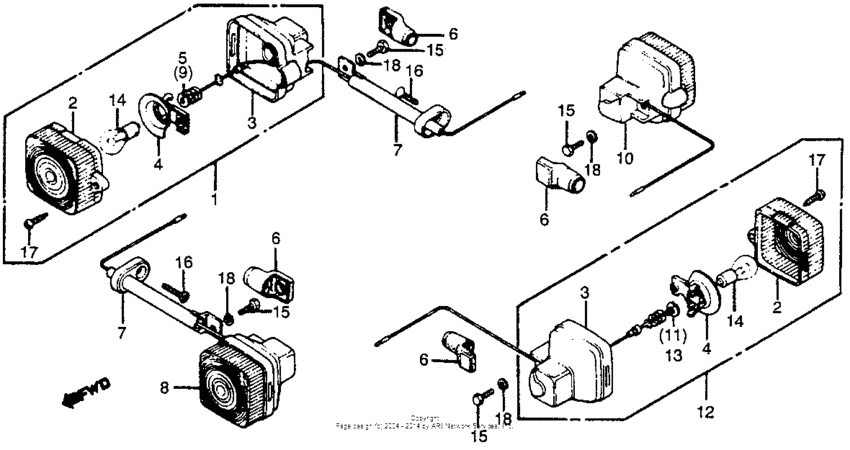 Turn signal 81-82