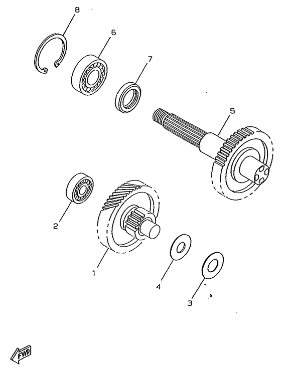 CW50RSX Трансмиссия